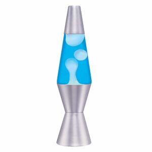 11.5″ LAVA Lamp – White/Blue/Silver