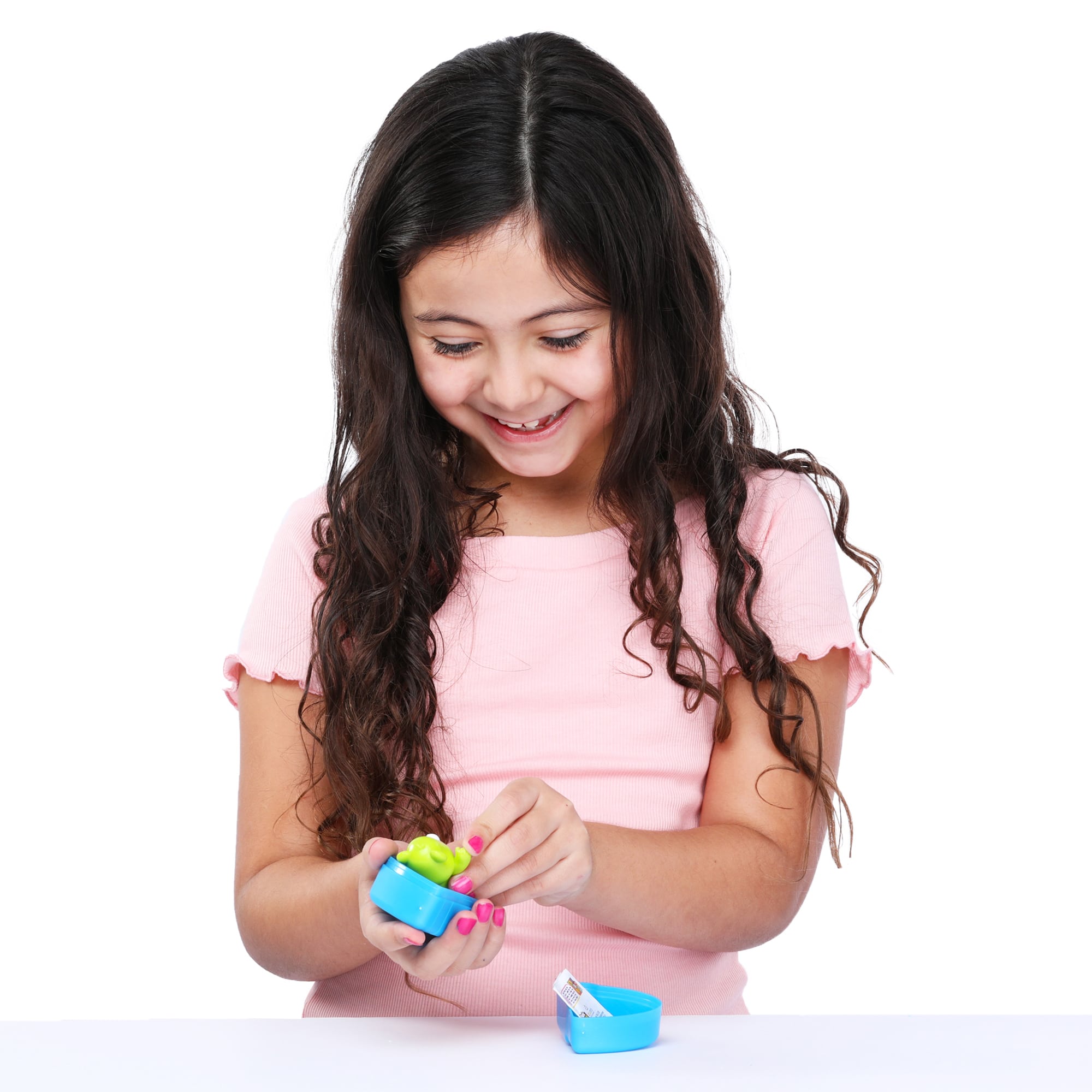 Care Bears surprise figure being held by girl