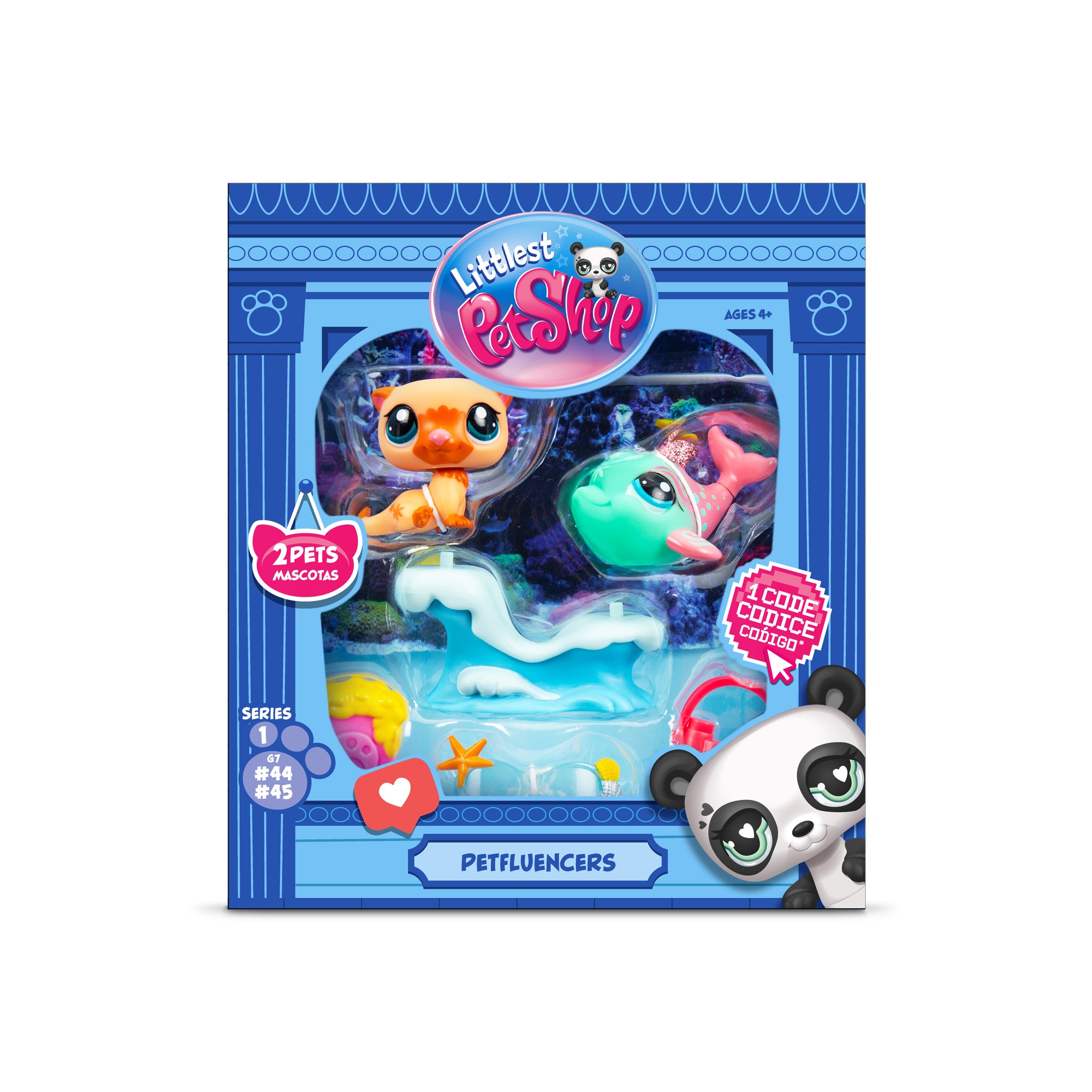 Littlest Pet Shop - Petfluencers - Aquarium Shellfie - Package Front