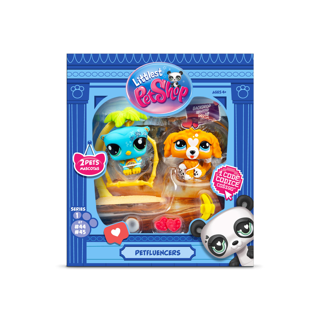 Littlest Pet Shop - Petfluencers - Sunset Pals - Package Front