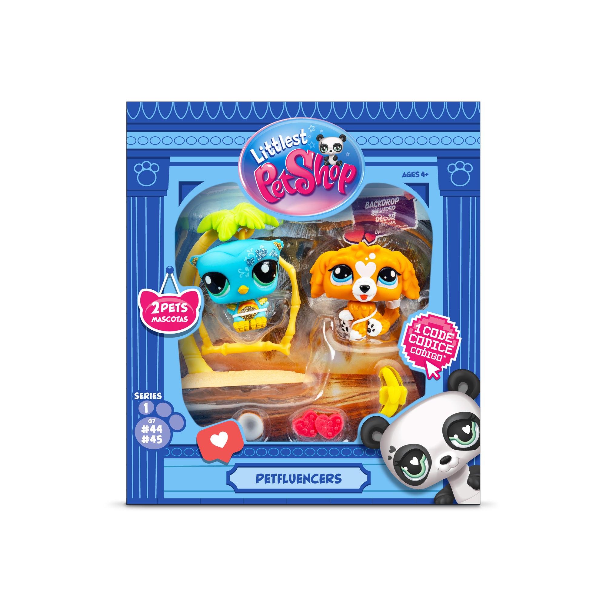 Littlest Pet Shop - Petfluencers - Sunset Pals - Package Front