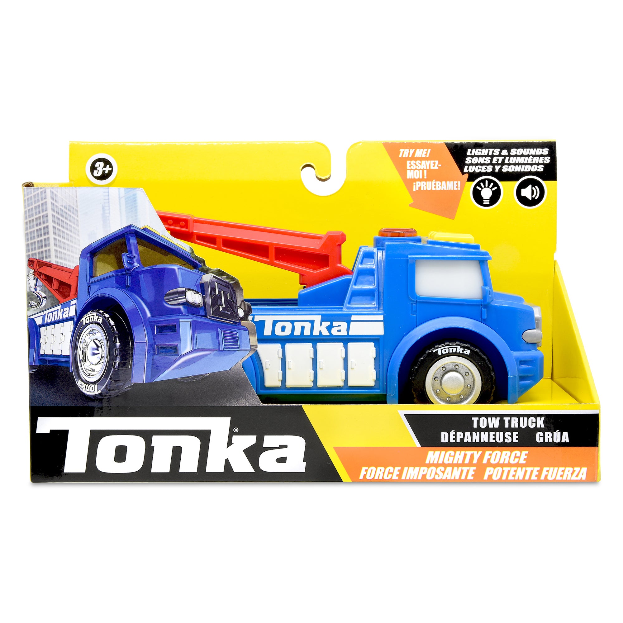 Tonka Mighty Force - Tow Truck - Package Front