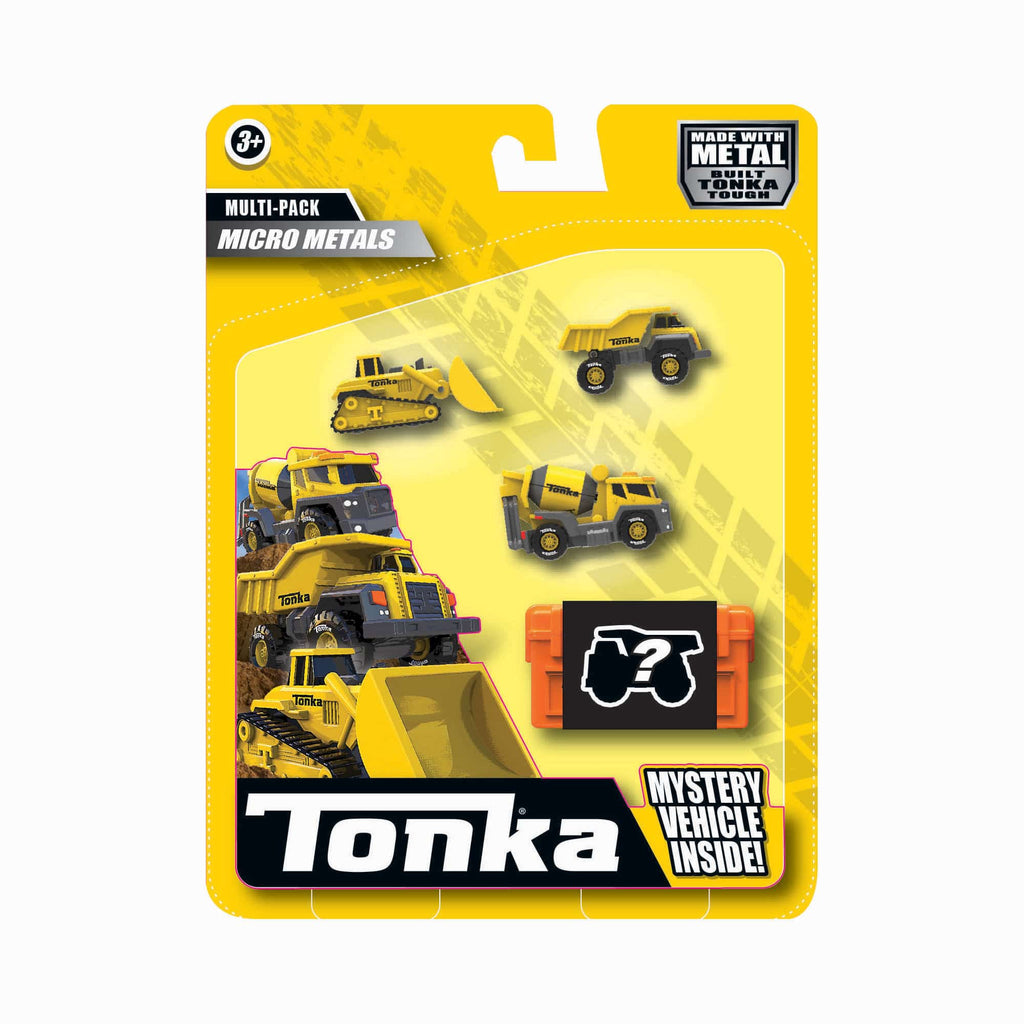 Tonka Micro Metals Multipack - Construction Vehicles