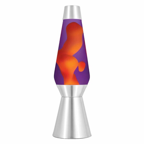 27″ LAVA Lamp Grande – Yellow/Purple/Silver