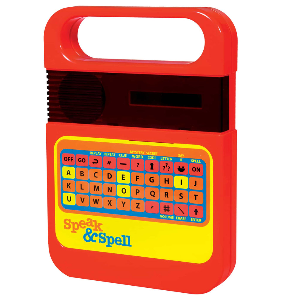Retro Style Speak And Spell Front Angle Left