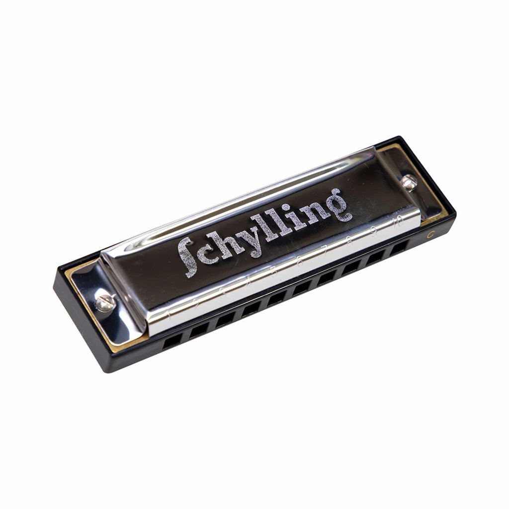 Blues Harp, C Tuned Harmonica - Top