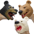 Bear Hand Puppet Group: Black, Brown, White