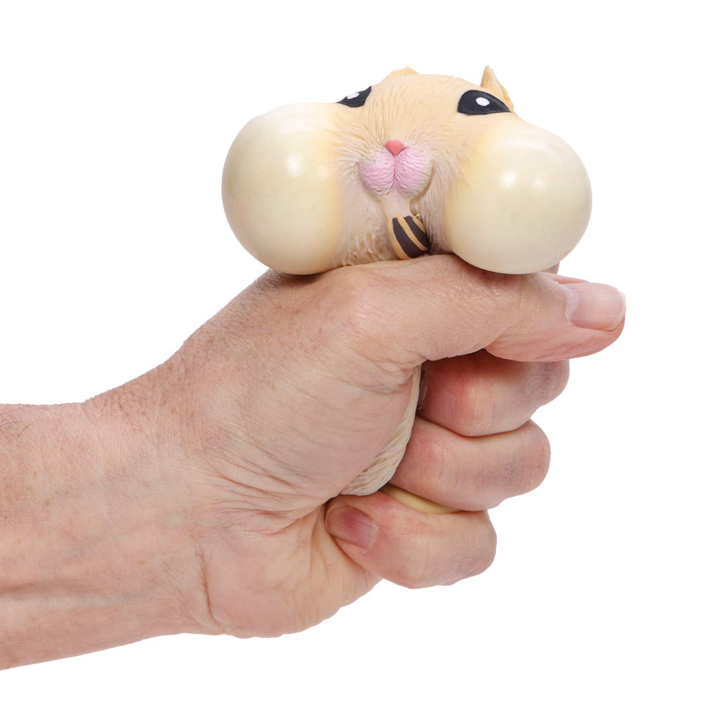 Chonky Cheeks Hamsters - Tan Squeezed