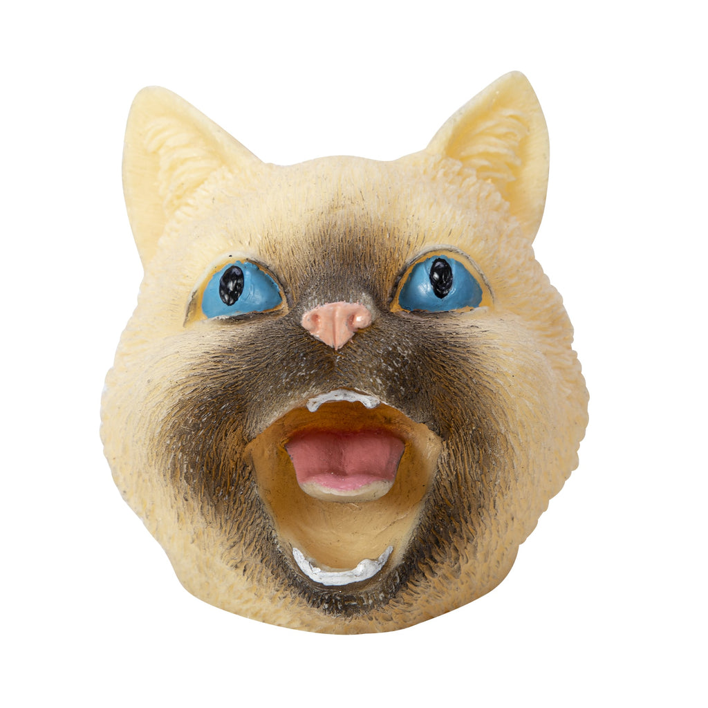 Cat Hand Puppet - Tan Front