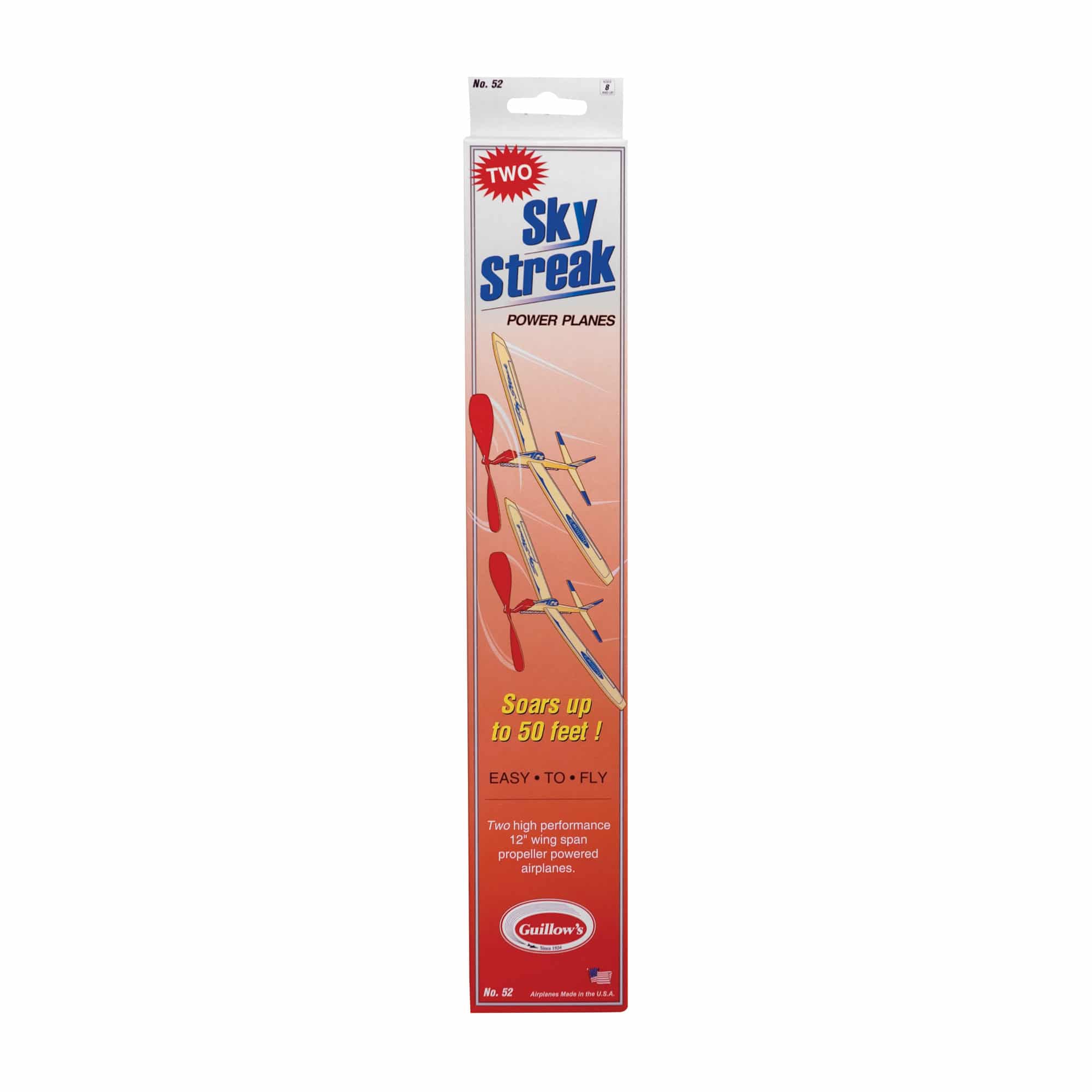 Sky Streak Balsa Planes Boxed - Package Front