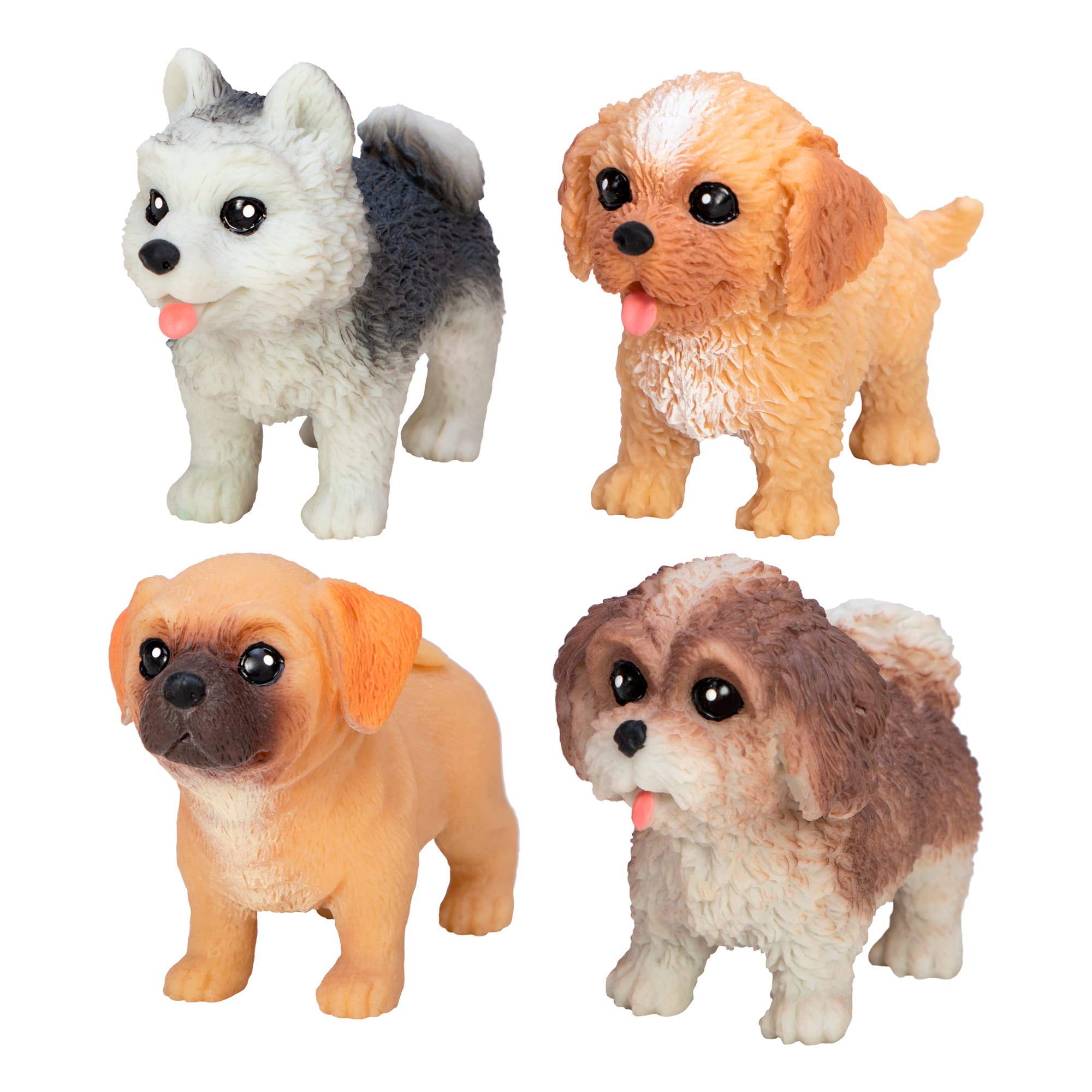 Pocket Pups squeezable mini pups group