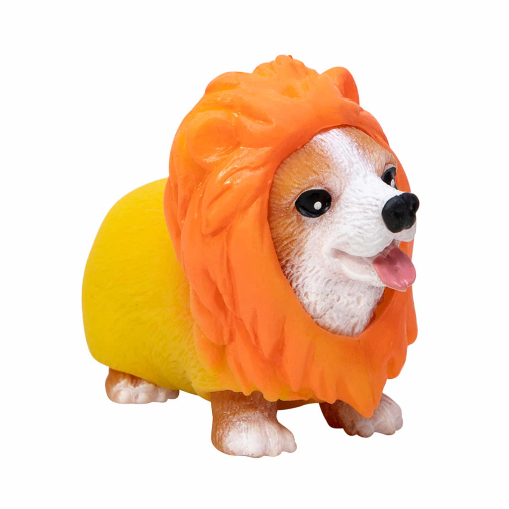 Party Puppies Corgi in Yellow and Orange Costume