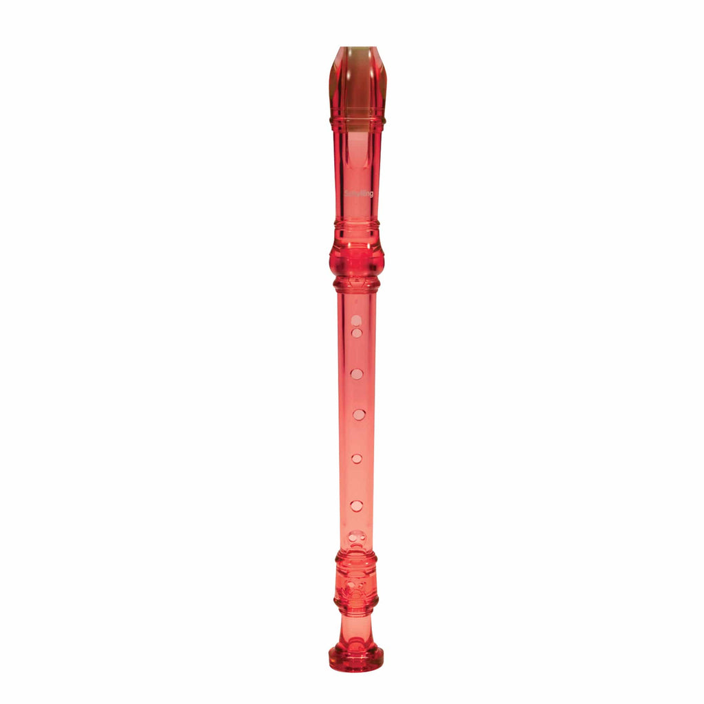Plastic Recorder Red