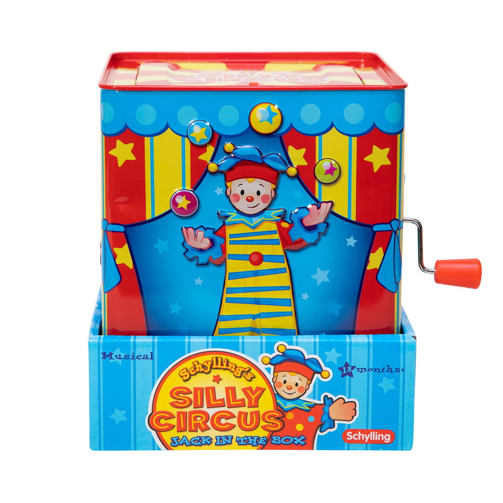 Silly Circus Jack in the Box Tray Package Front