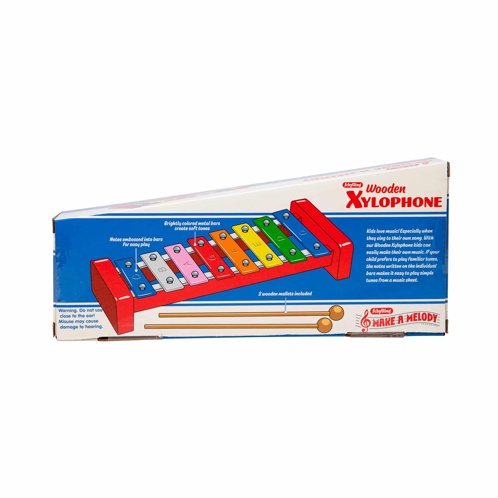 Wooden Xylophone Package Back